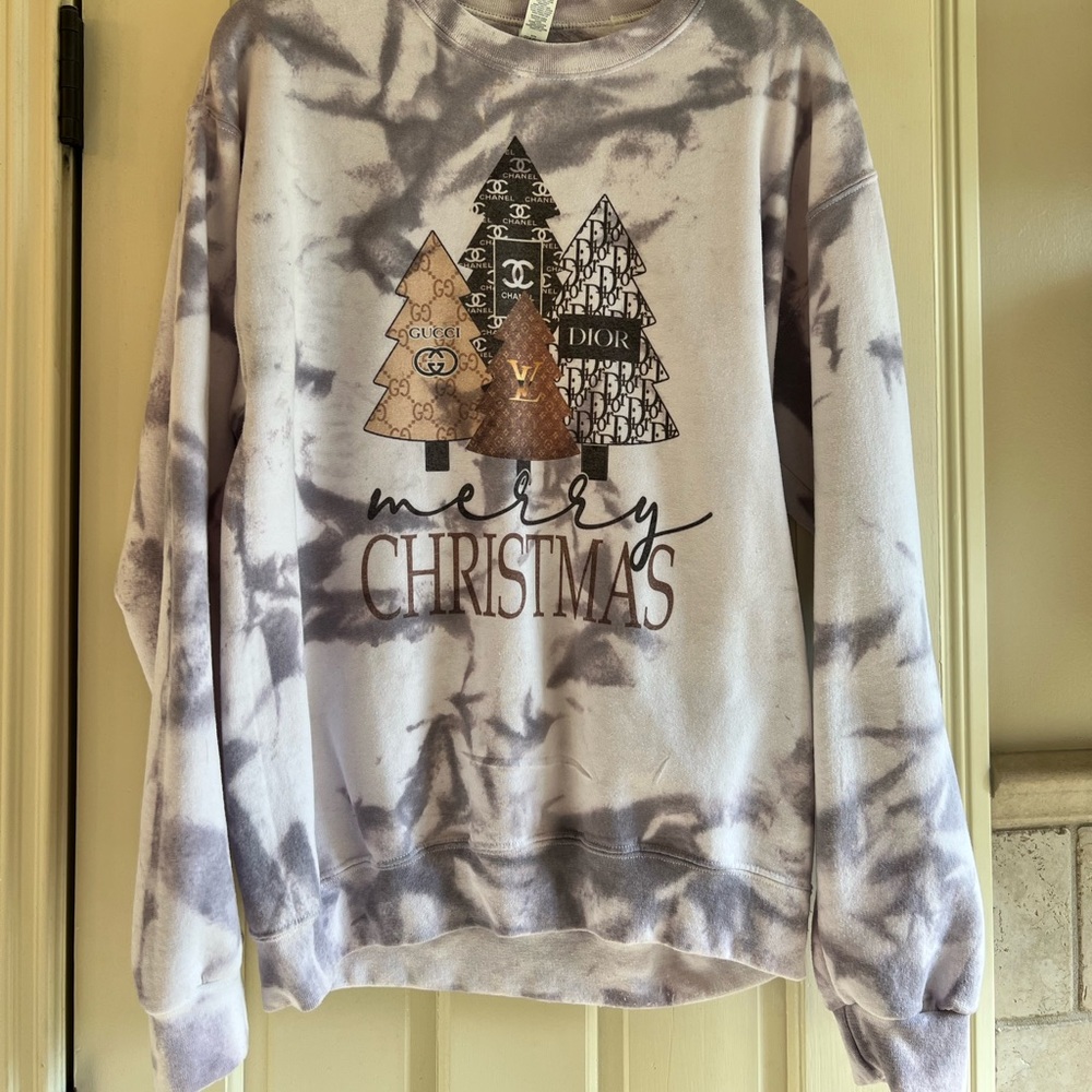 Brand Inspired Christmas Sweatshirt